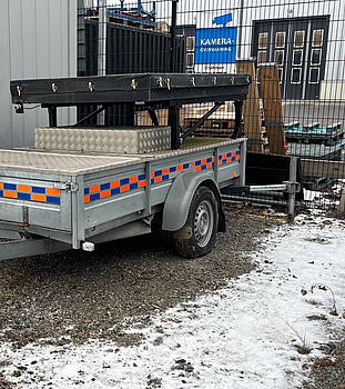 TMA-släp Tiki C631 CS265-R -2014 | Reparationsobjekt