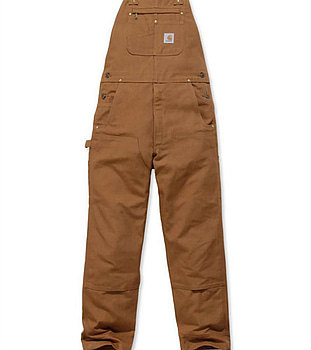 HÄNGSELBYXA CARHARTT 102776, BRUN STL. 30-34