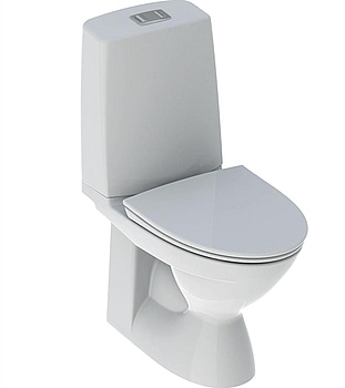 TOALETTSTOL IFÖ, VINTA WC RIMFREE LIM, DOLT S-LÅS,S-C SITS, 4\/2 LITER