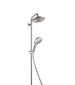 Takduschset Hansgrohe, RAINDANCE SELECT SHP 240 KROM, 150CC MED VÄGGKÅPOR