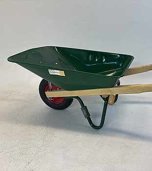 SKOTTKÄRRA EKEBY 125L GRÖN PFG, 1421 PUNKTERINGSFRITT HJUL