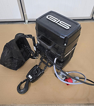 3 st elektriska kättingtelfer | GIS LCH1000/2N.D8+