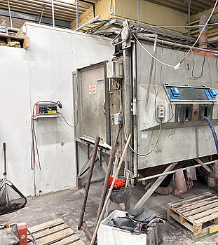 Blästerskåp | 200x200 cm