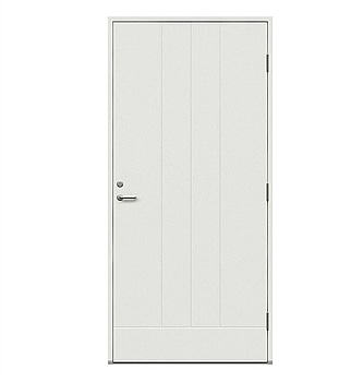YTTERDÖRR SOLID ELEMENTS YSTAD 10X21 HÖGER VIT