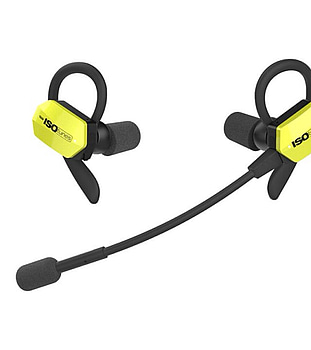 Hörlurar Isotunes, ultracomm aware, gul