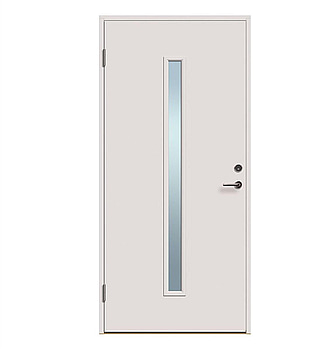 YTTERDÖRR SOLID ELEMENTS ODENSE 10X21 VÄNSTER VIT