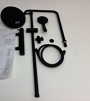 Takduschset Habo, Magnolia Svart CC160