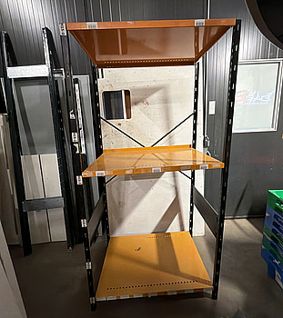 Lagerhylla Gerdmans, 28 st gavlar, 136 st hyllplan