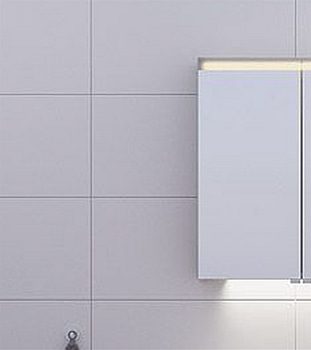 SPEGELSKÅP CAMARGUE ARK VIT 60CM