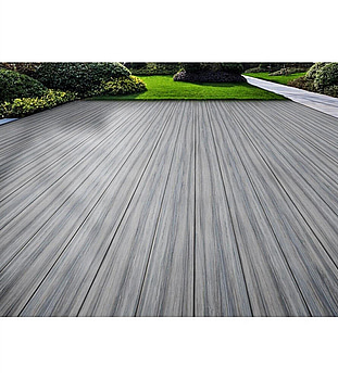 Komposittrall Kirkedal, Heimdal, svart/grå, 22X300X6000 mm och 22X130X6000 mm