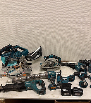 Maskinpaket Makita 9 st