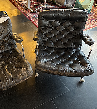 2 st. Fåtöljer Bruno Mattson, Karin