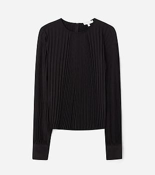 Blus Teurn, Petra, svart, H;gmidjade kostymshorts, stl. 34