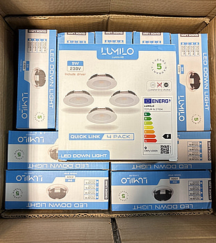 10 st. 4-pack LED-lampor Lumilo, Totum N 2700k, Quick Link