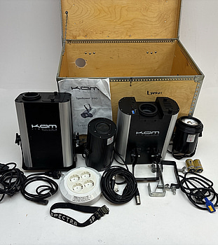 Parti med spotlights Kam