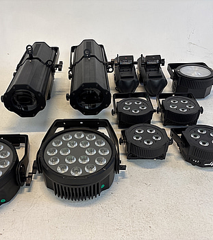 Diverse ljusutrustning