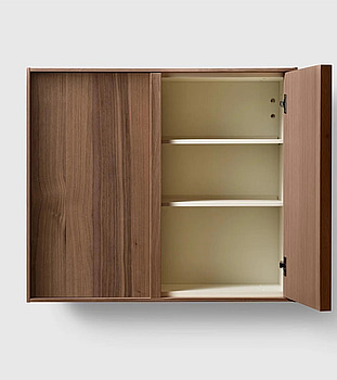 Väggskåp Haven H2/C80 - Walnut Wood