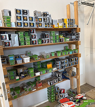 Skruvsortiment stort parti