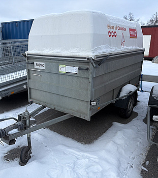 Släpvagn med kåpa Brenderup LV1000 -2022