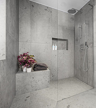 36,38 kvm Kakel Bricmate J66 NORRVANGE GREY 60x60cm, shade J21