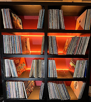 Vinylskivor, ca 550-600st