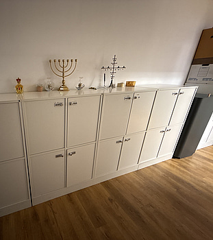 Förvaringsskåp med lås 5st