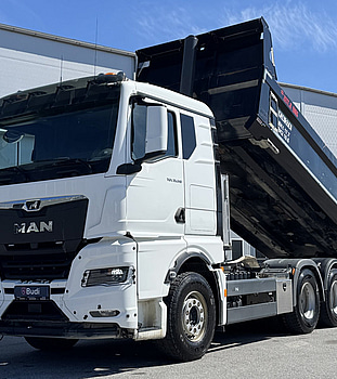 Schaktbil MAN TGX 35.510 8X4-4 BL CH -2022 | Parabel luft | Tridem