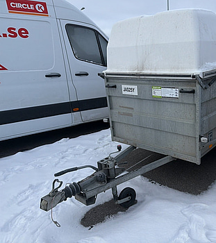 Släpvagn med kåpa Brenderup LV1000 -2024