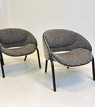 2 st. Fåtölj Wendelbo Folium Lounge Chair. Ord. pris inkl. moms: ca 34 790 kr