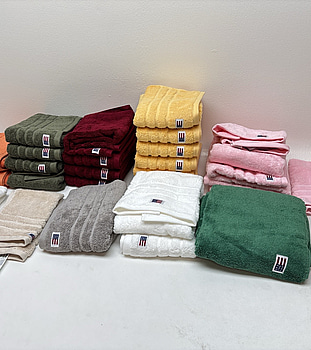 Parti med Handdukar Lexington i olika färger och storlekar