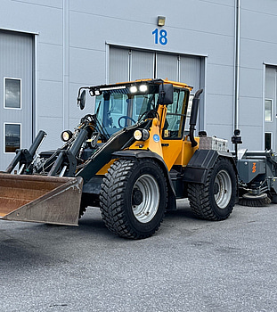 Hjullastare Wille 655E -2004 | Sopaggregat