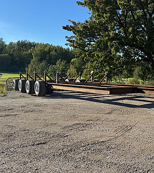 Båttrailer 60 ton