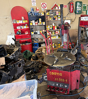 Däckomläggningsmaskin Coryhi