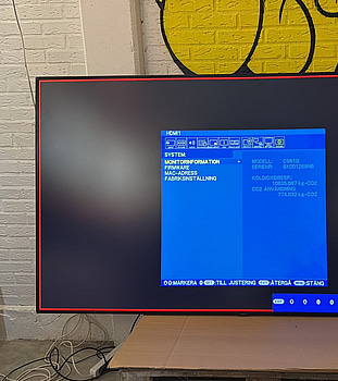 NEC MultiSync C981Q – 98” professionell storbildsskärm (4K UHD)
