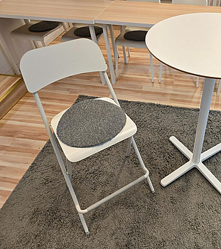 Högt cafébord med stol | IKEA