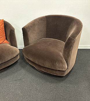 2 st. Fåtöljer Ruth & Joanna Cleo Swivel