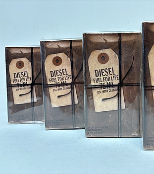 4 st. Parfym Diesel Fuel For Life á 75 ml