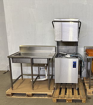 Diskmaskin Wexiodisk WD2121030 WD-6C, inklusive 2 st. arbetsbänkar