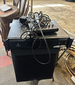 Ljudanläggning EP2500 + Neomix-202