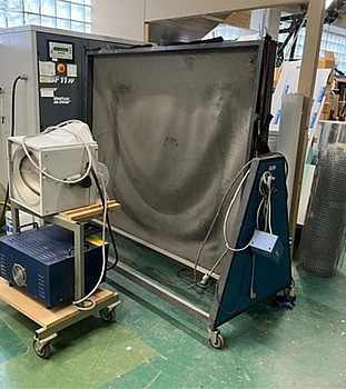 Vakuumbord med belysning, pump och ballast - Theimer KR-III