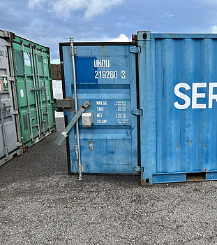 Container 9 fot isolerad inkl el och belysning