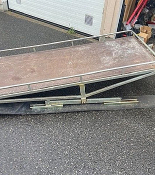 Skoterkälke Gofort med kälklåda