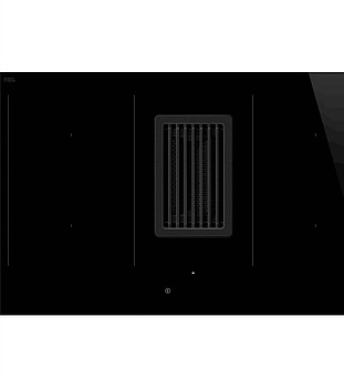 Induktionshäll med köksfläkt Smeg 80 cm Universiell HOBD482D