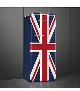 Kylskåp fristående Smeg Union Jack FAB28RDUJ6