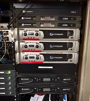 Ljudanläggning, Crown, 8 enheter