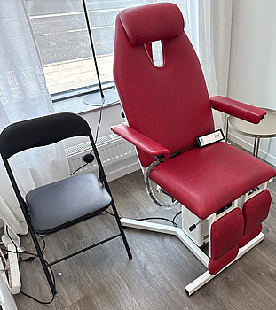 Fotvårdsstol Vegoria Ergonomica