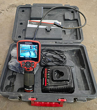 Avloppskamera Rigid Micro CA-350 med Seesnake 10m