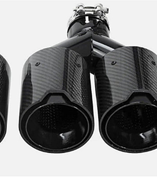 Avgastips karbon, 63/101mm, svart, F32/F33/F36