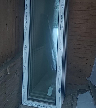 6 st. fasta 3-glasfönster