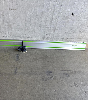 2 st. Styrskena Festool FS 1400/2 och Excenterslip Festool ETS 150/3 EQ-Plus.